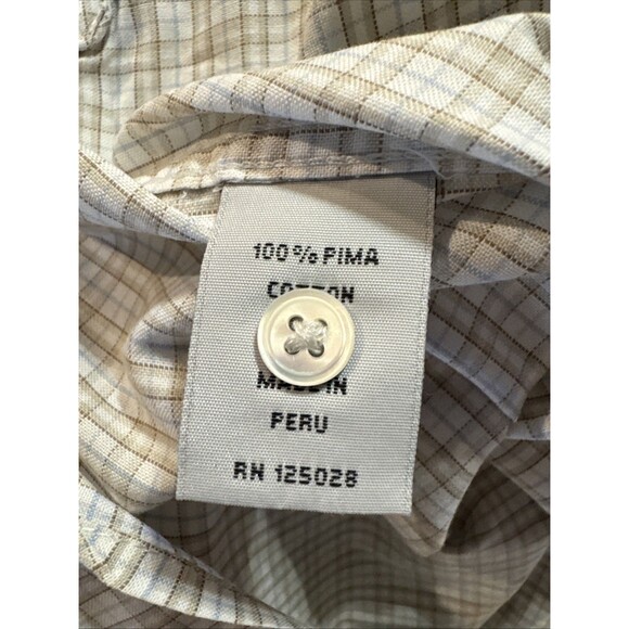 Psycho Bunny By Robert Godley Long Sleeve Plaid Button Down Shirt Size 2XL - Picture 5 of 11